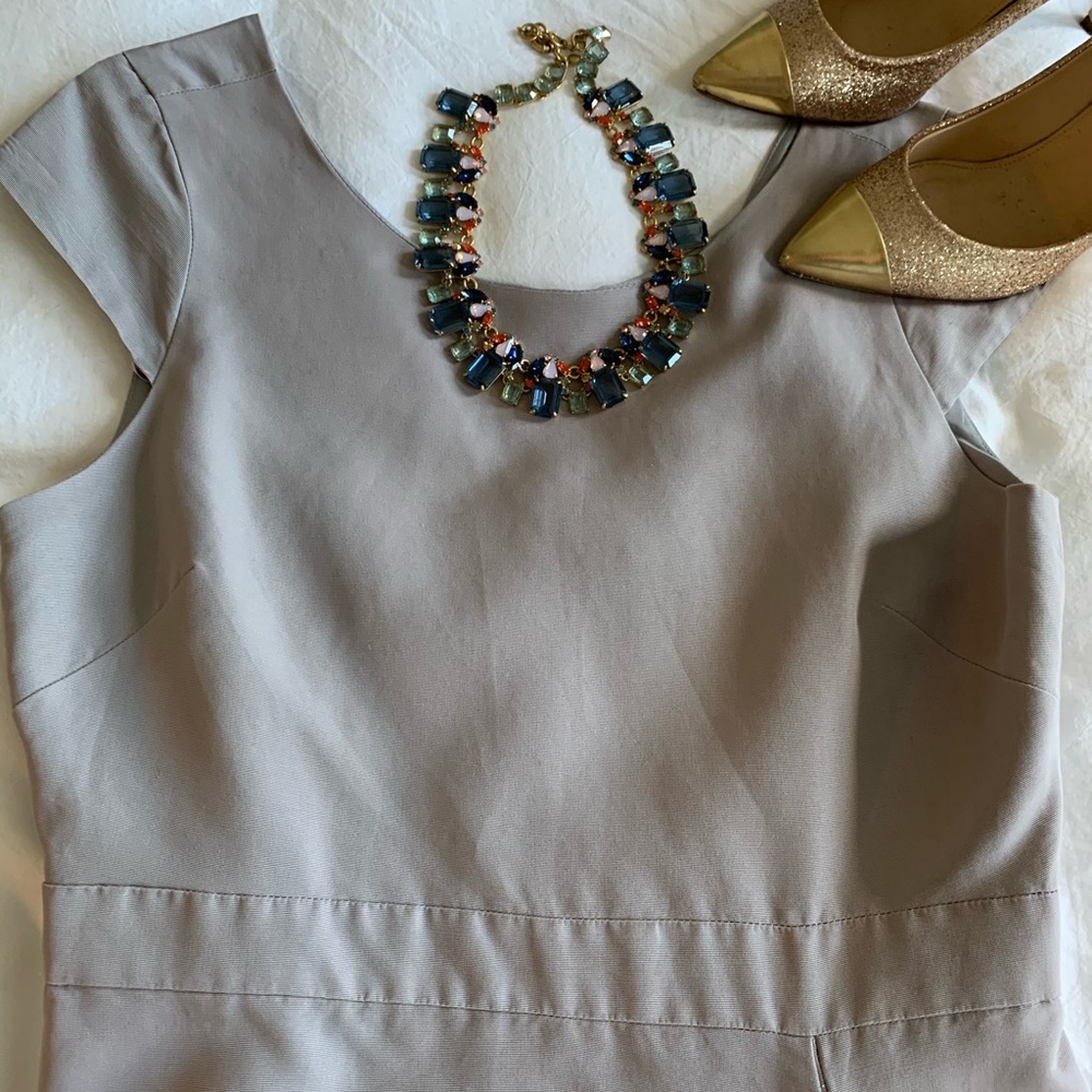 JCrew V-back Dress
